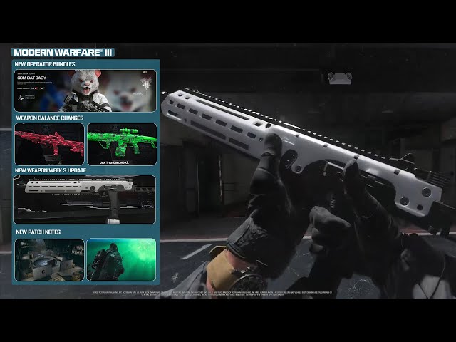 NEW JAK Scimitar Weapon, Content Update Patch Notes, & MORE! (Modern Warfare 3 Surprise Update)