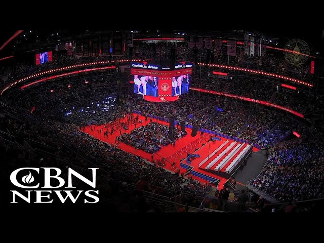 LIVE: Trump Inaugural Parade at the Capitol One Arena | CBN News