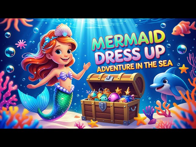 Mermaid Dress Up Adventure in the Sea | Fun Nursery Rhyme Song for Kids | Sing Along with TaleTwists