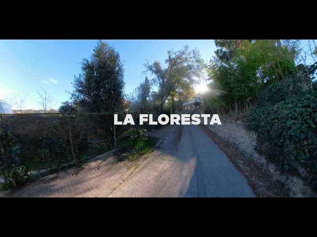 Outside of Barcelona is scenic La Floresta. a cool mountain town. 360 Travel vlog.