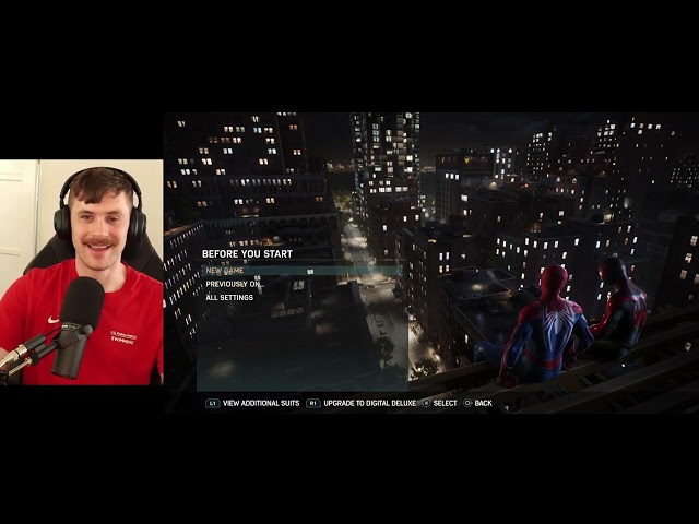 Blind Gamer First Time Playing Spider-Man 2 After the TTS and Audio Description Accessibility Patch!