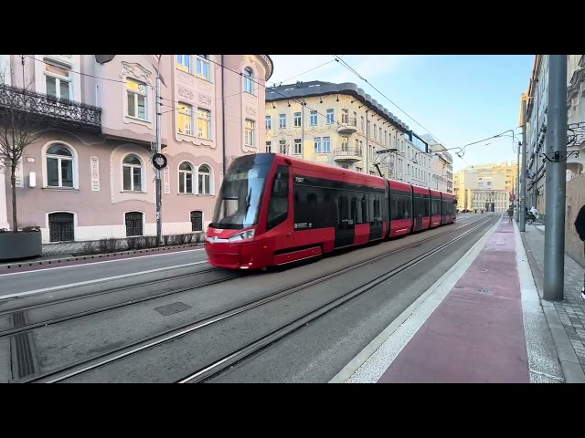 Straßenbahn in Bratislava 🇸🇰 Slowakei ￼