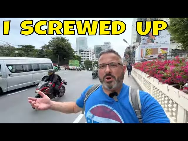 How I Completely Failed My Mission At Khaosan Road in Bangkok Thailand