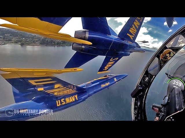 This Blue Angels Cockpit Video is Terrifying and Amazing