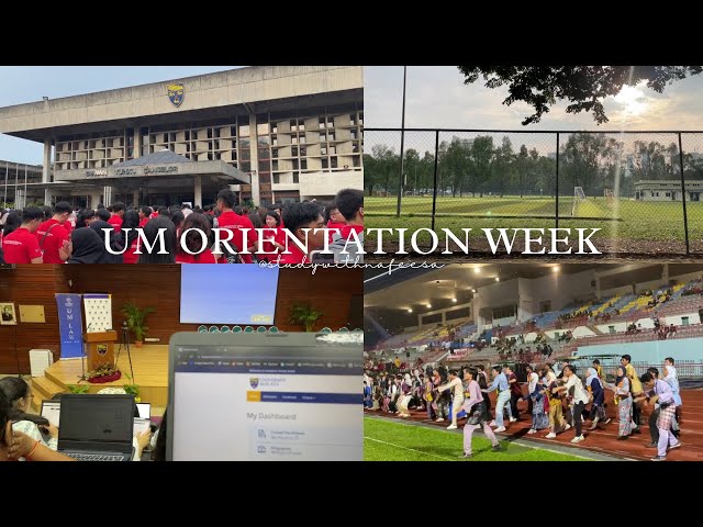 um orientation week 📚| college move in, faculty activity + more || 📍KUL, Malaysia