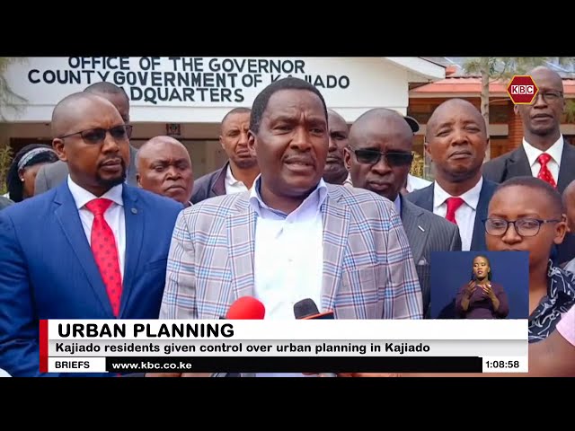 Kajiado residents given control over urban planning in Kajiado