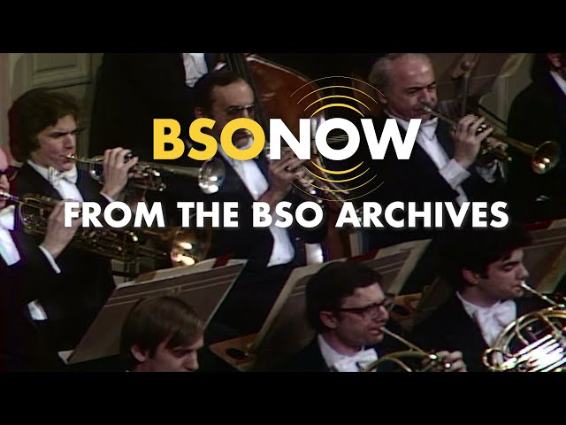 BSO NOW: From the BSO Archives | Colin Davis and Seiji Ozawa