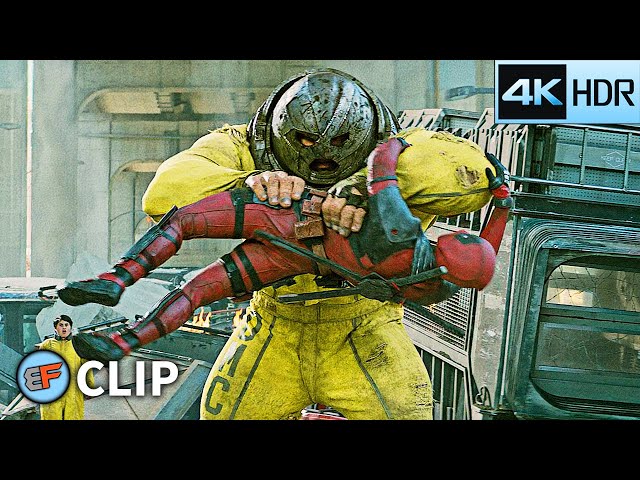 Deadpool Encounters Juggernaut "I'm Gonna Rip You In Half Now" Scene | Deadpool 2 (2018) Movie Clip