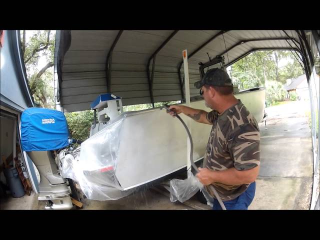 Sharkhide aluminum Cleaner, Acid washing boat,