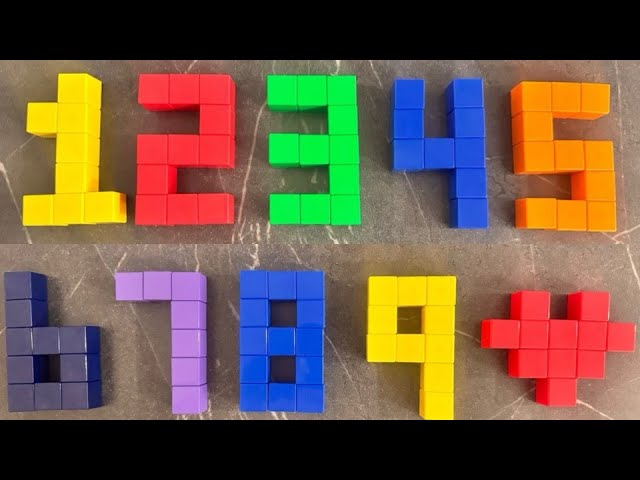 Magnetic Blocks Number Challenge