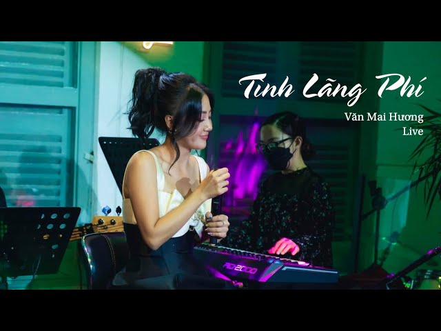 VĂN MAI HƯƠNG - LK TÌNH LÃNG PHÍ + YẾU ĐUỐI (cover) l LIVE