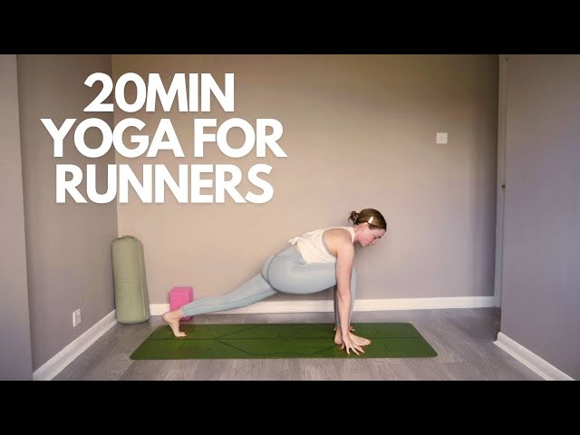 20min yoga mobility stretch for runners | lower body focus