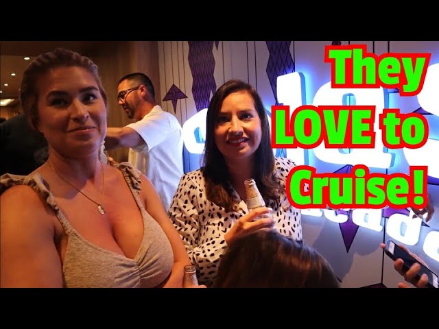 The WIVES go to Camp | Sea Day on Norwegian Bliss | Cruise Vlog Day 3