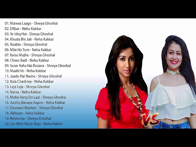 Latest Bollywood Party Songs - Shreya Ghoshal Neha Kakkar New Songs