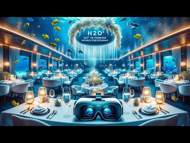 Dive Into Luxury:360° VR Tour of H2O You & Me Resort - Maldives' Underwater Michelin Star Restaurant