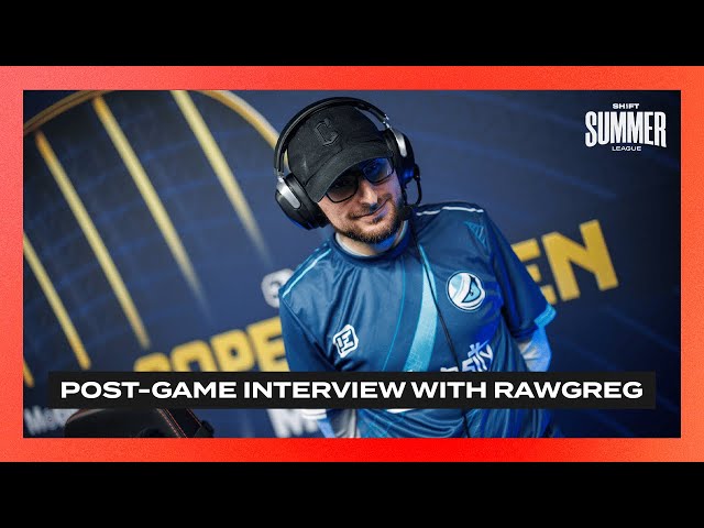 Post-game interview with Rawgreg | Shift Summer League | NA Matchday 2