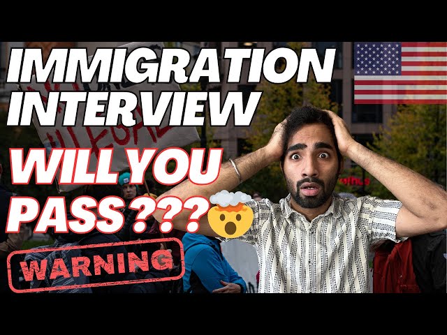 US Immigration Interview Tips: What to Expect | Customs & Border Protection ✅ | MS in USA 🇺🇸