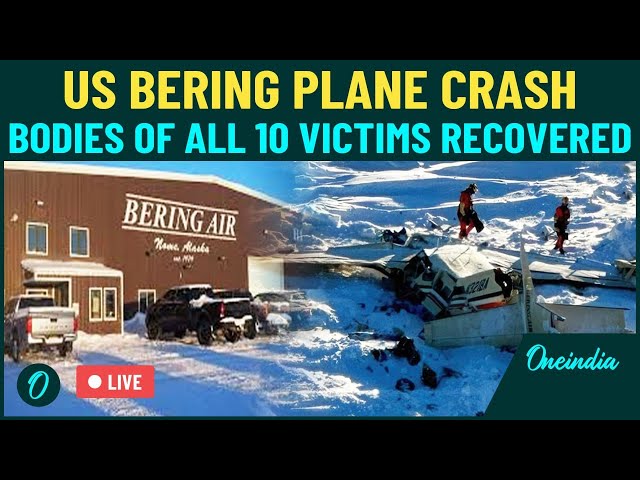 U.S Bering Plane Crash LIVE | Remains Of All 10 People Killed In The Deadly Plane Crash Recovered