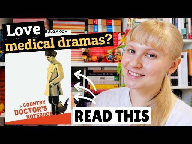 💉 Better Than a Medical TV Show. 😱 Bulgakov's A Country Doctor's Notebook 📖 a review 🎬 [CC]