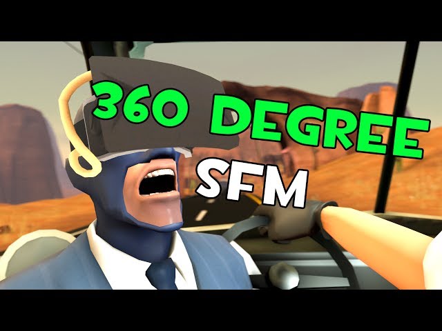 Desert Driving [360° VR SFM]