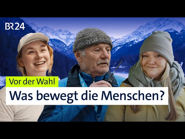 Eine Reise quer durch Bayern - was bewegt die Menschen kurz vor der Wahl? | BR Story | BR24