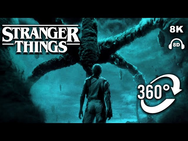 Vecna joins Mind Flayer? | Stranger Things 4 Theory | 360 VR Video | 8K Ambisonics