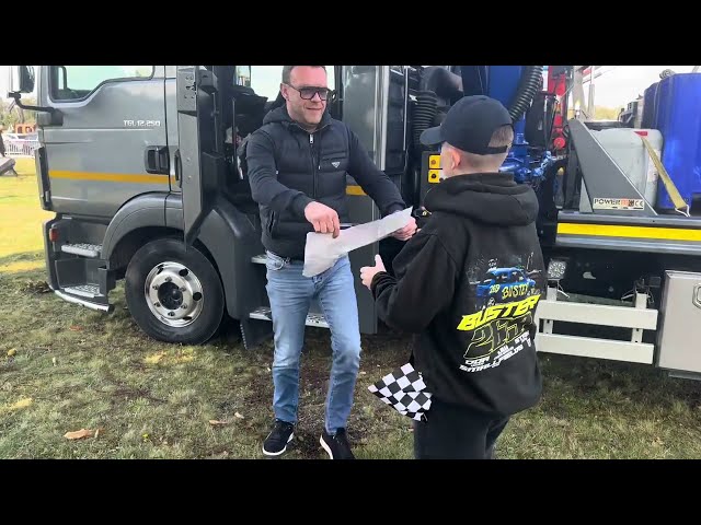 World banger final pit walk with SEO champ Buster Hutchings