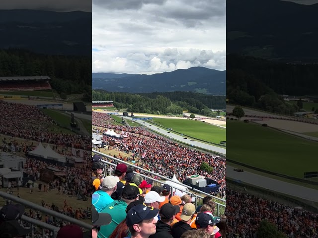 2023 Austrian Grand Prix - View from Grandstand 3 - Start of Race