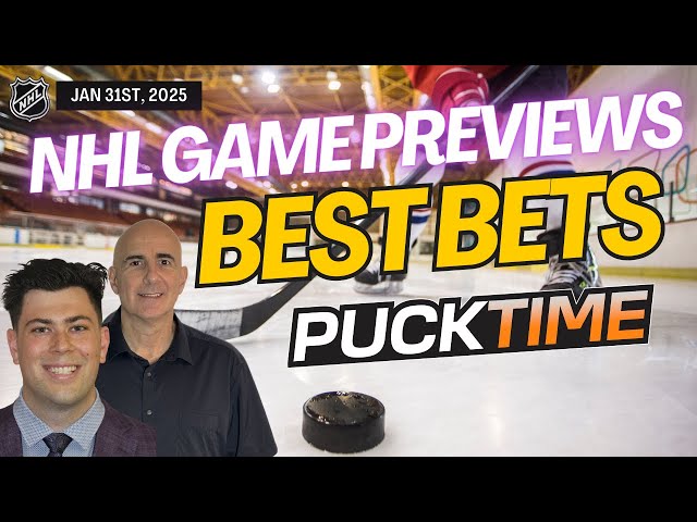 NHL Picks and Predictions Today | Predators vs Sabres | Blues vs Avalanche | PuckTime Jan 31