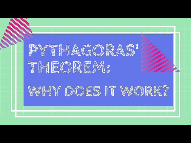 Why Does Pythagoras Theorem Work? | Animation