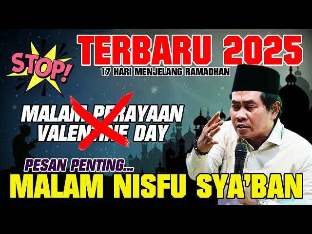 KH ANWAR ZAHID TERBARU 2025 LUCU BANGET || SPESIAL NGAJI DI MALAM NISFU SYA'BAN‼️