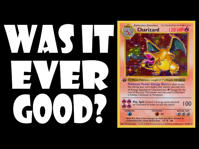 The Competitive History of Base Set Charizard