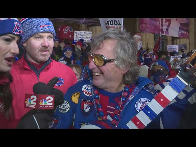 Hundreds gather for Buffalo Bills pep rally