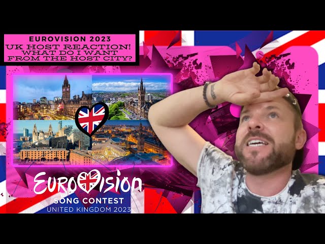 Eurovision 2023 | 🇬🇧 🇺🇦 HOST REACTION | Eurovision Host City 2023? | United Kingdom Eurovision 2023