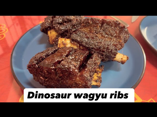 How to make Dino wagyu beef ribs