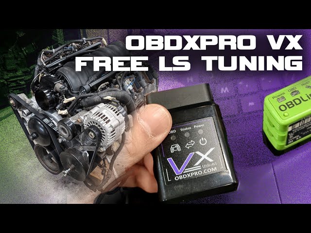 Free LS tuning with new OBDX Pro VX and LS Droid for Windows