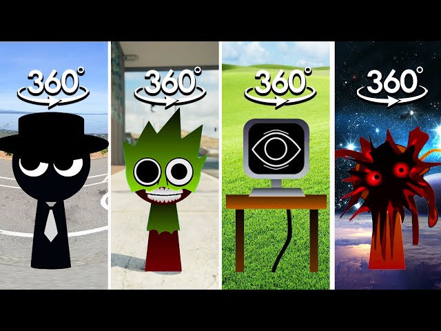 Find Sprunki Incredibox (Part 3) | Finding Challenge 360º VR Video