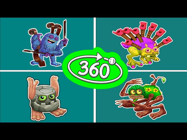 🎵🔍 Find the Hidden My Singing Monsters on the Enchanted Island! 🏝️ 🏝️🎶 360VR Quest /