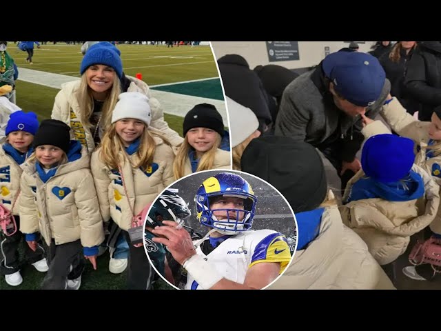 Matthew Stafford’s wife Kelly ponders ‘if this is the end’ for Rams QB amid retirement chatter