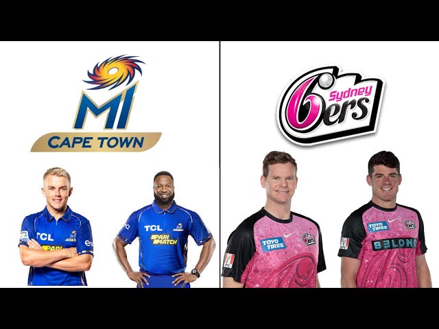 MI Cape Town vs Sydney Sixers