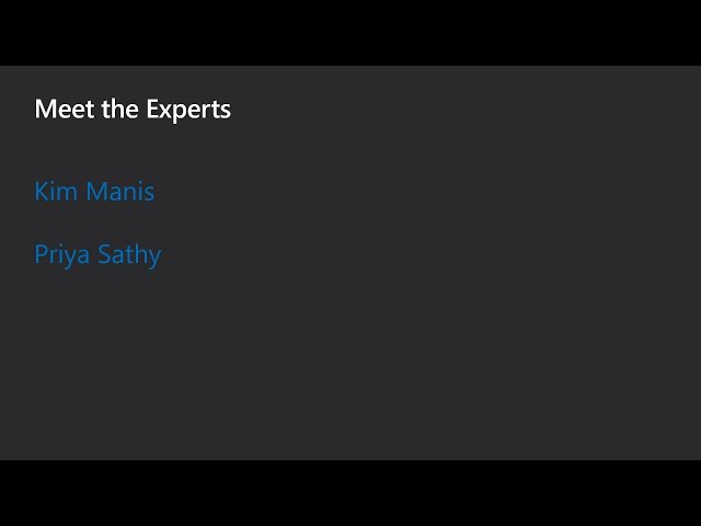 Ask the Experts: Drive a data culture with Power BI: Vision Strategy and roadmap | ATE-FS183