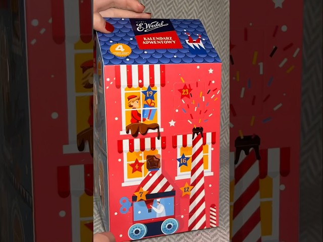 Day 13 Wedel Advent Calendar #christmas #countdown #unboxing #chocolate #shorts #day13