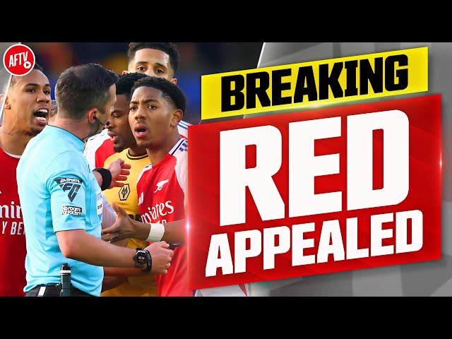 BREAKING NEWS: MLS RED CARD APPEALED