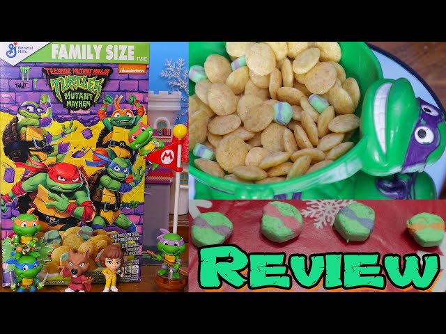 Teenage Mutant Ninja Turtles Mutant Mayhem Cereal Review | Nostalgia Fueled Breakfast?