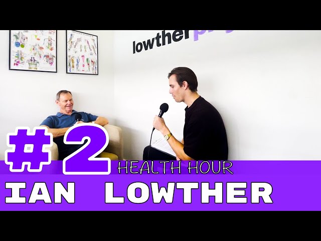 Health Hour #2 - Ian Lowther: Total Knee Replacement Journey | Sports Physiotherapist | Podiatrist