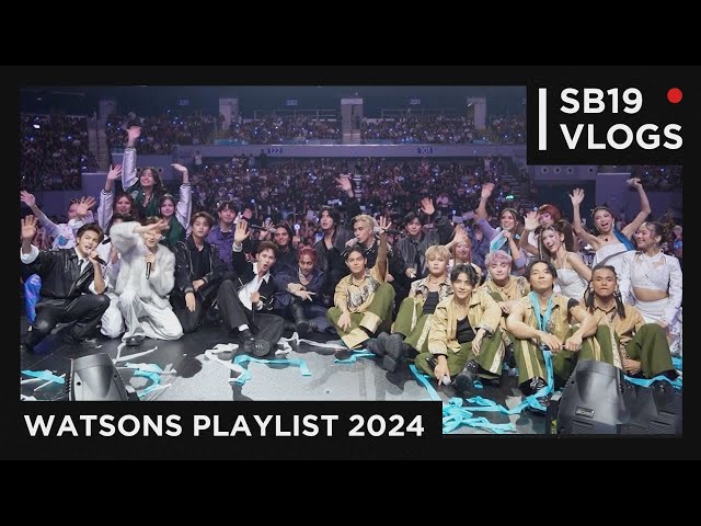 [SB19 VLOGS] Watsons Playlist 2024