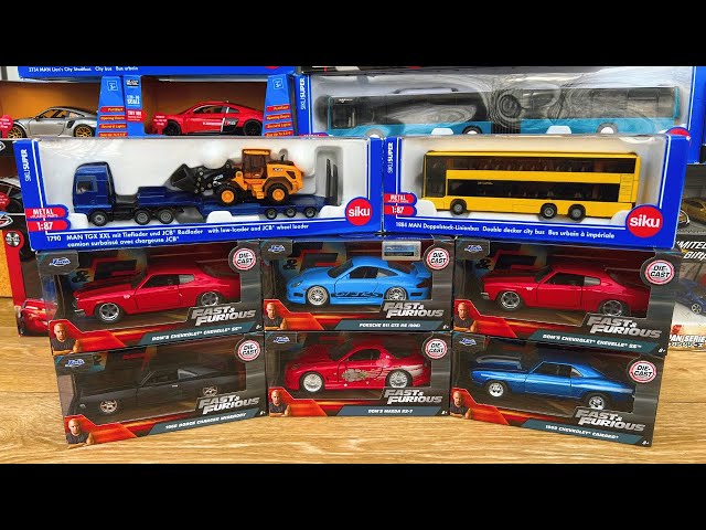 Unboxing Fast & Furious 1:32 Die-Cast Cars | Jada Toys Collection