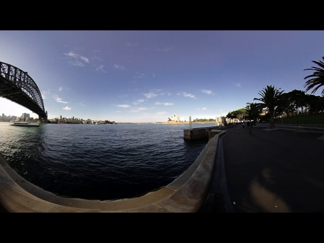 Sydney Harbour Bridge - 360 Video [Royalty Free Stock Footage] $350 [4K VR Stereoscopic 3D]