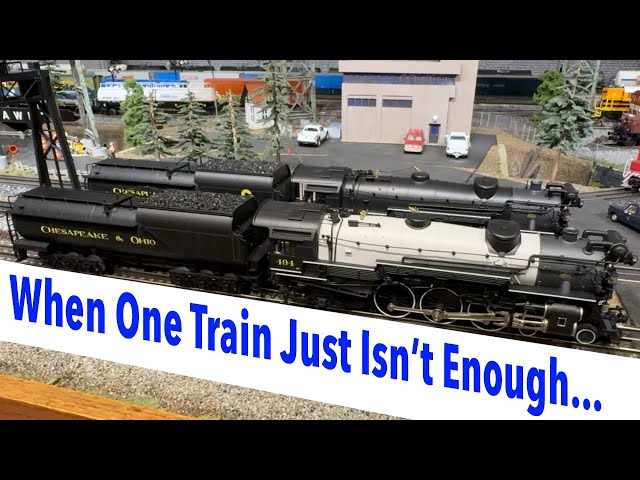 When One Train Just Isn't Enough Or: Train Addiction Is A Real Thing!