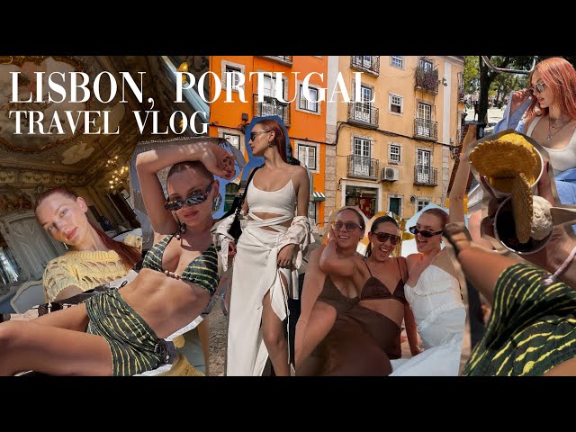 EURO GIRLS TRIP PT 1 • Lisbon, Portugal Travel Vlog Diary #travelvlog #girlstrip #lisbontravel